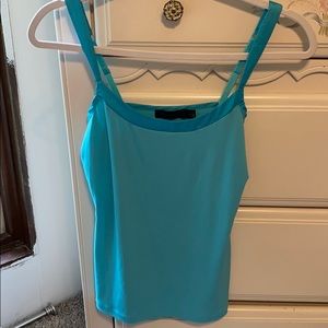 Light blue cardigan and camisole